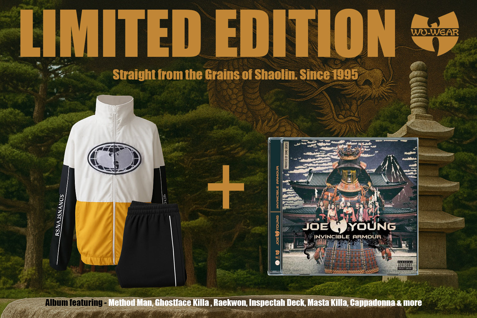 Collector's Bundle Tracksuit + The “Invincible Armor” Album
