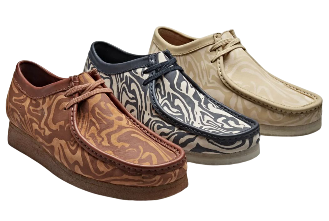 Clarks Originals Wallabee Wu Wear Marineblau