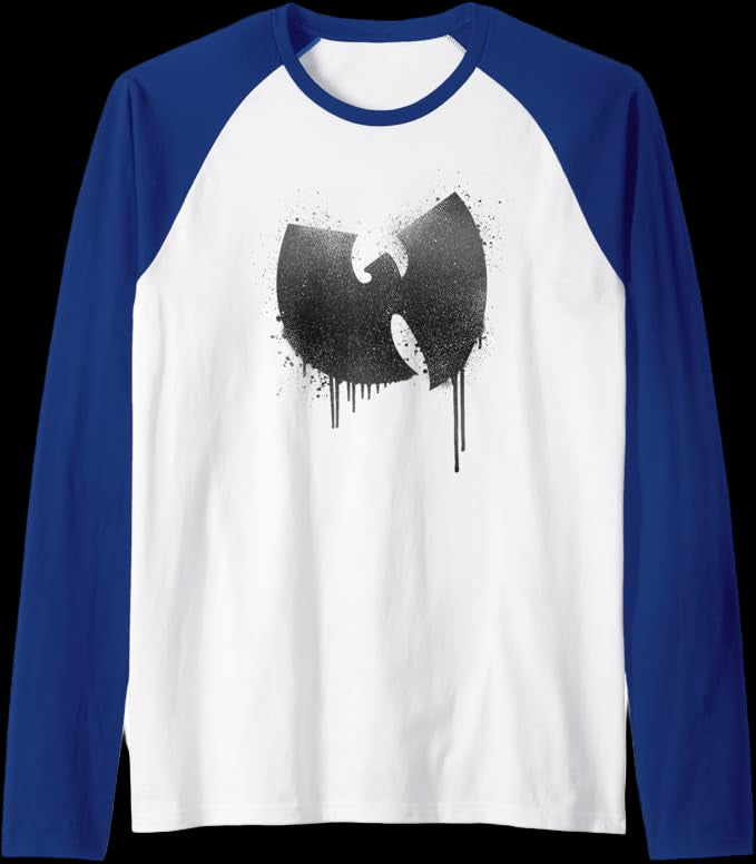 Wu-Tang Clan Sprühfarbe Logo Raglan