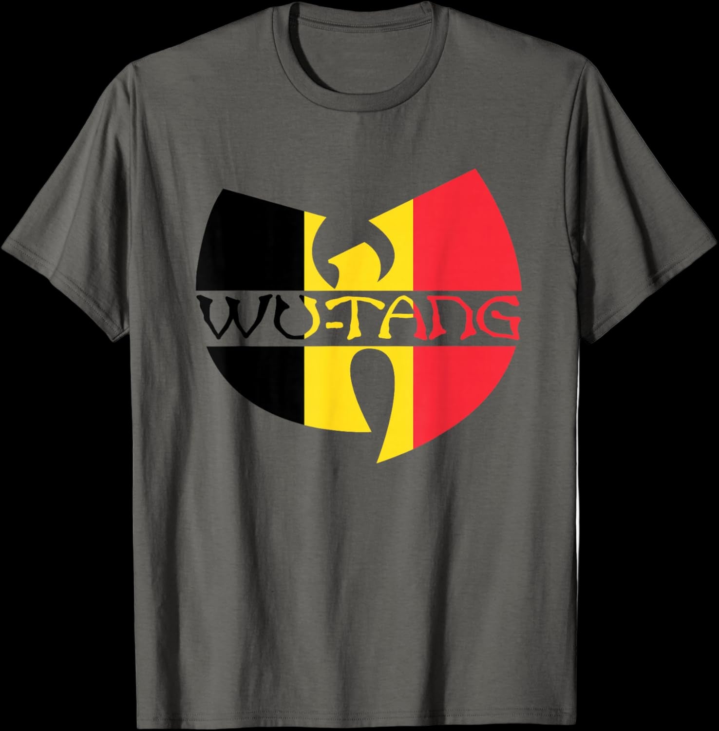 Wu-Tang Clan Belgien Flagge Logo T-Shirt