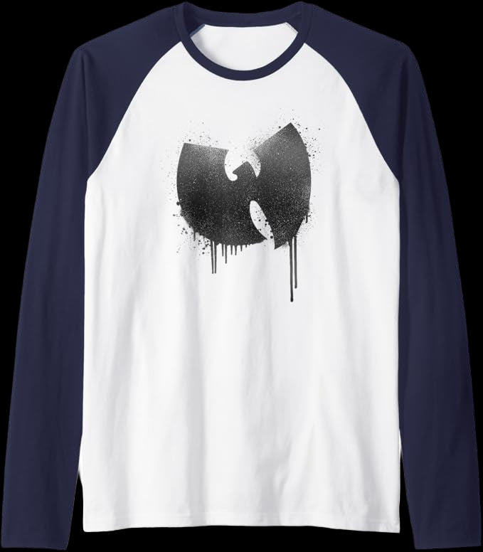 Wu-Tang Clan Sprühfarbe Logo Raglan