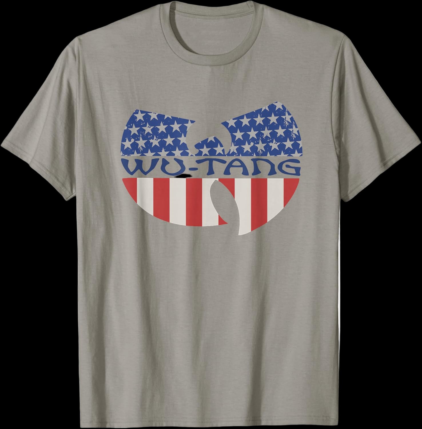 Wu Tang Clan American Flag Logo T-Shirt