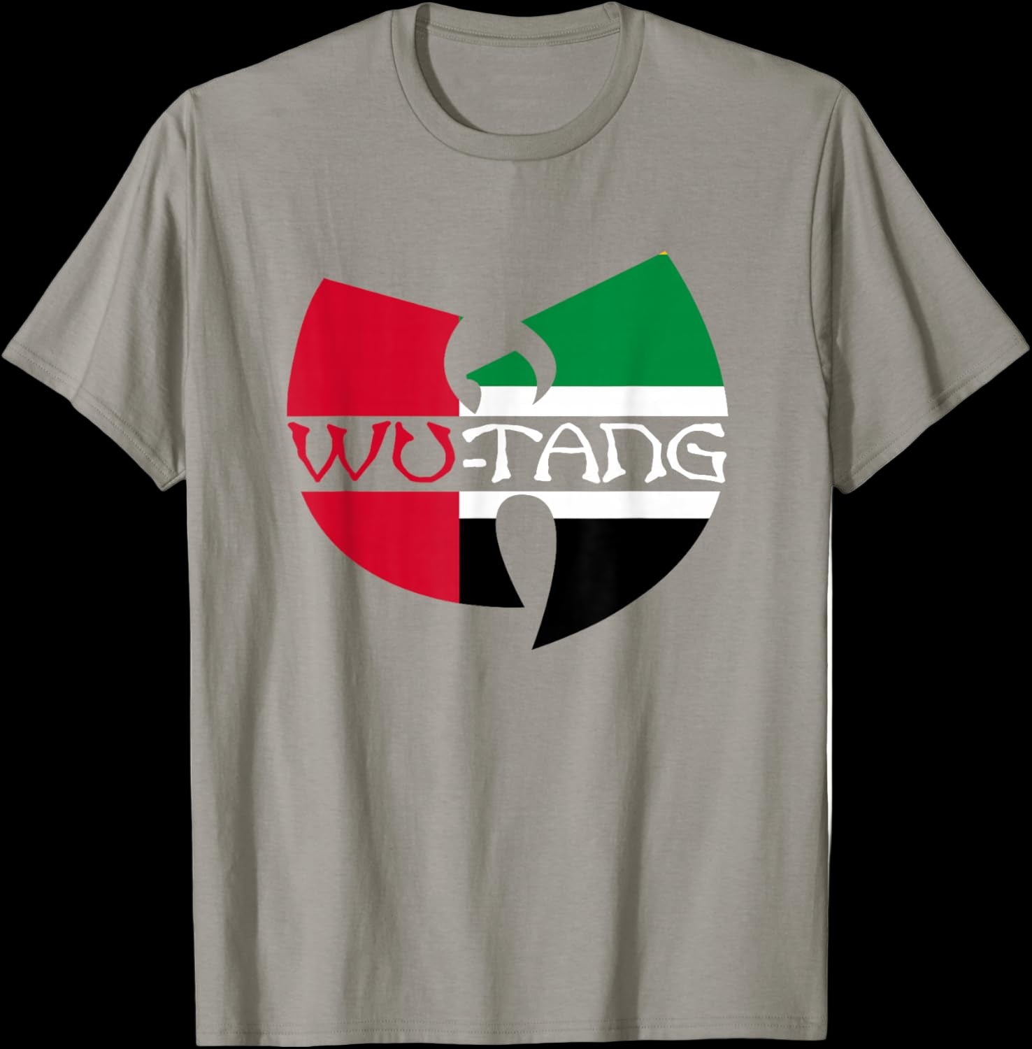 Wu-Tang Clan Vereinigte Arabische Emirate Flagge Logo T-Shirt