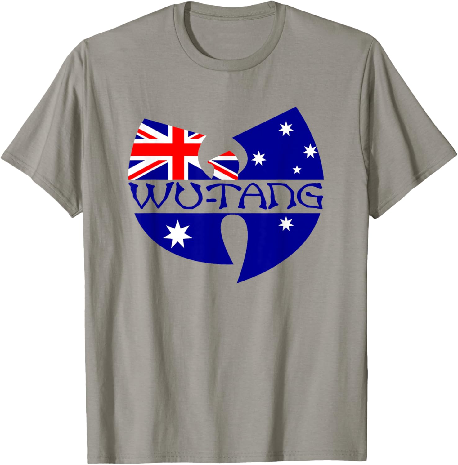 Wu-Tang Clan Australia Flag Logo T-Shirt
