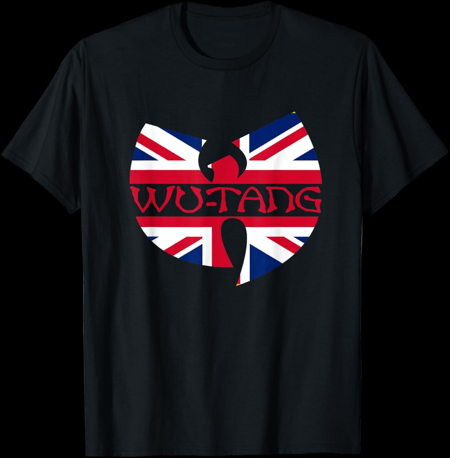 Logo der britischen Flagge des Wu-Tang-Clans T-Shirt