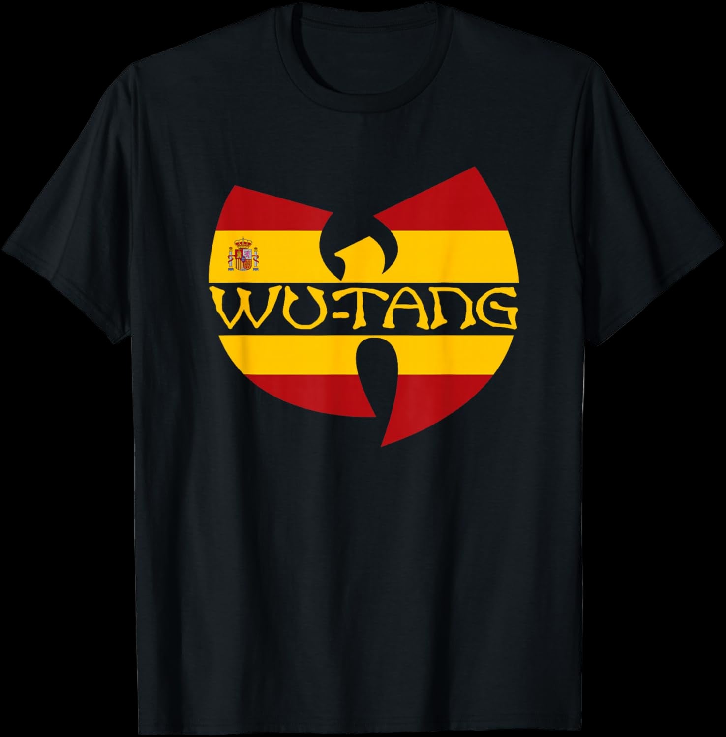 Wu-Tang Clan Spanien Flagge Logo T-Shirt