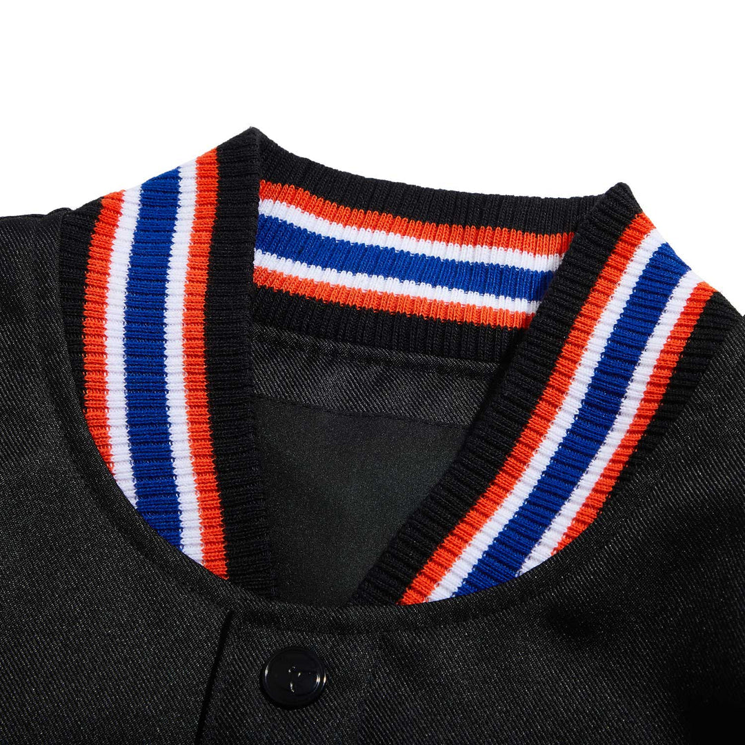 All-City Jacke Schwarz und Orange