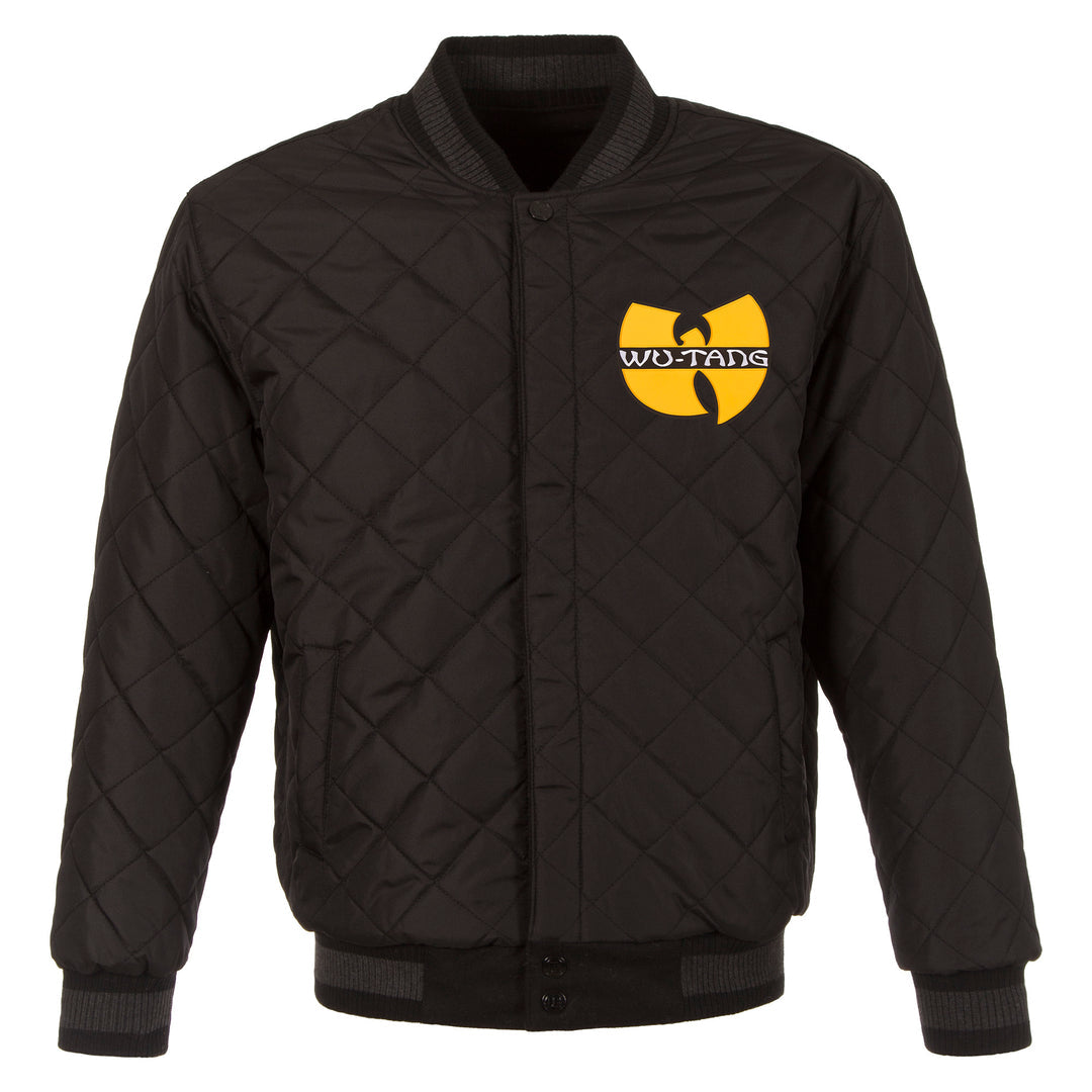 WU Wendejacke aus Wolle/Leder mit klassischem Logo