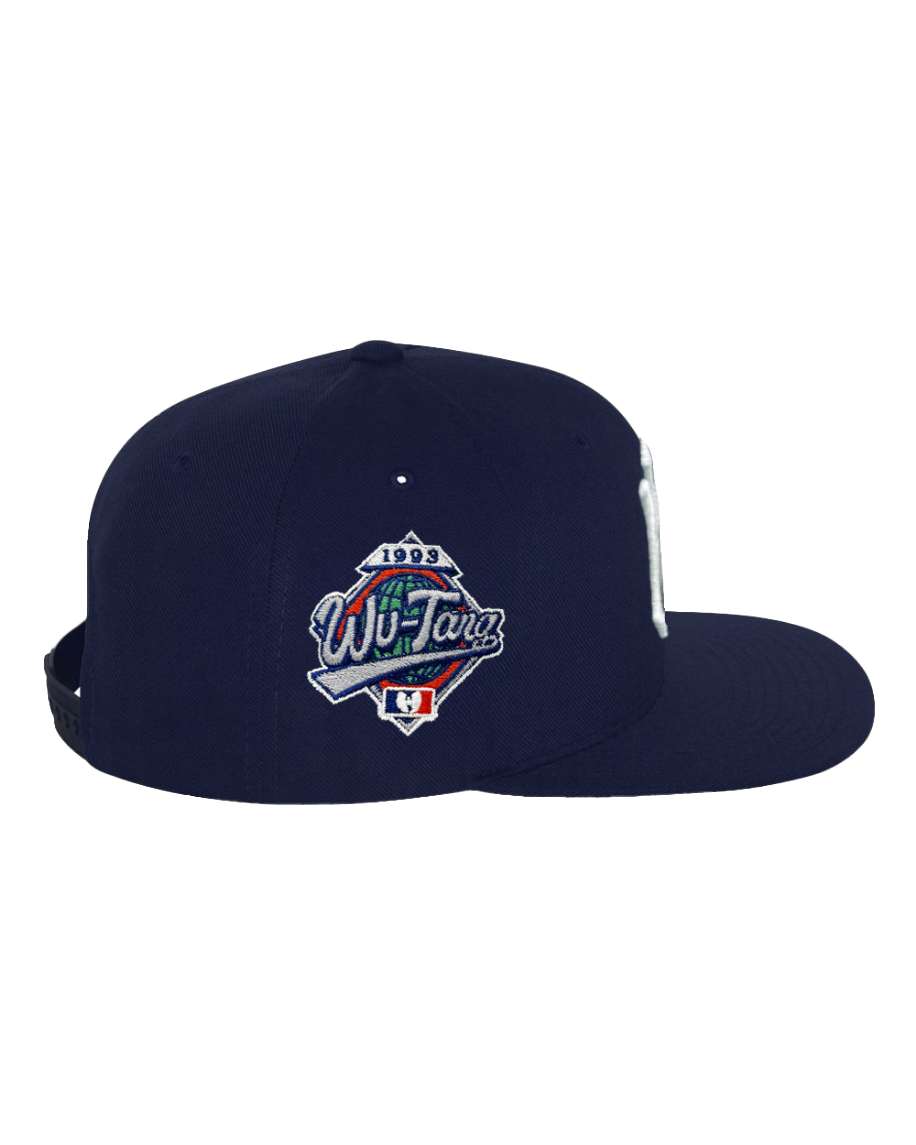 Wu York Snapback - Marineblau
