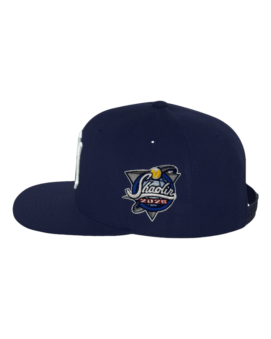 Wu York Snapback - Marineblau