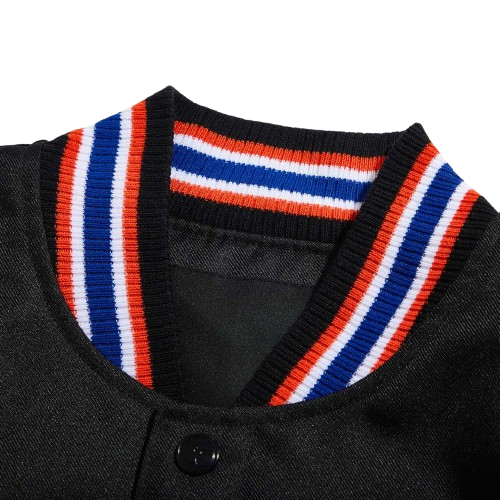 All-City Jacke Schwarz und Orange