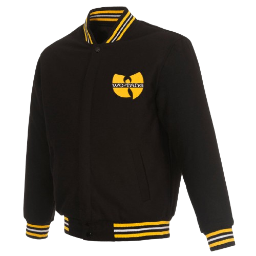 WU Klassische Collegejacke aus Wolle mit Logo zum Wenden