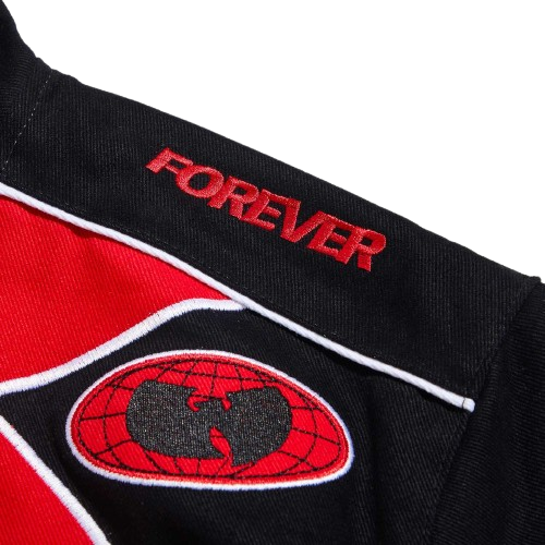 Souvenirjacke Schwarz & Rot