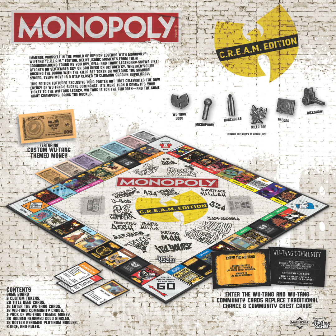 MONOPOLY®: Wu-Tang Clan Edition – VORBESTELLUNG